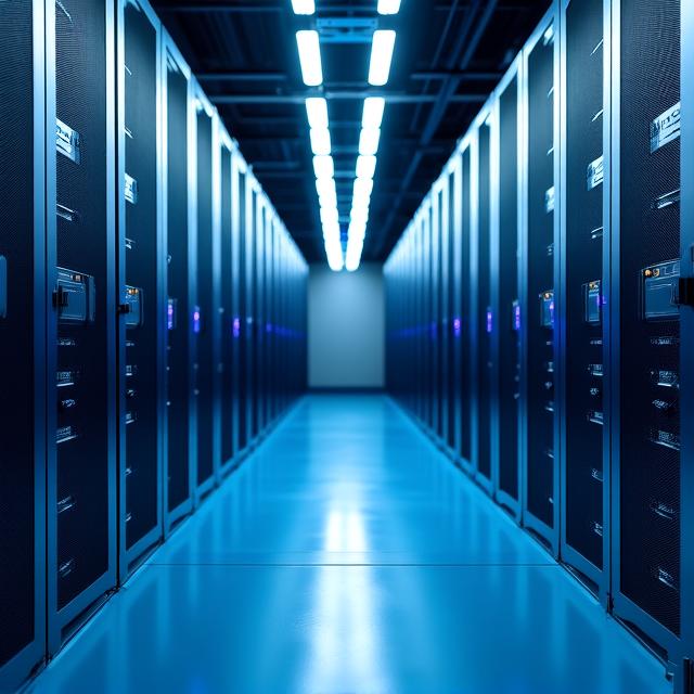 安全なデータセンターのイメージ